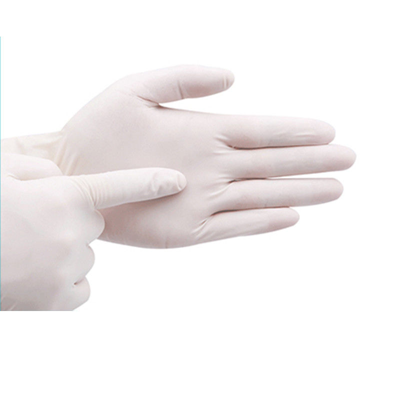 乳液の自由な臨床手袋の使い捨て可能な食品工業のビーズの袖口の化学抵抗 サプライヤー